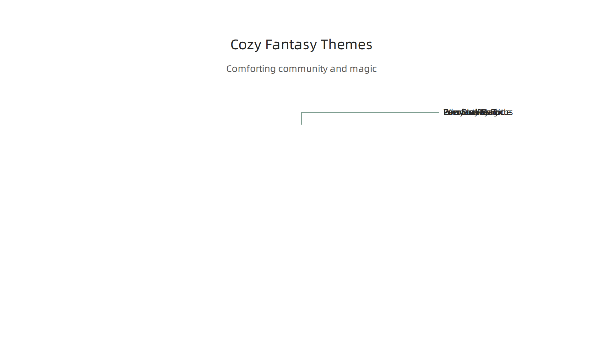 Cozy fantasy offers a comforting escape with its focus on community, personal growth, and charming magic.