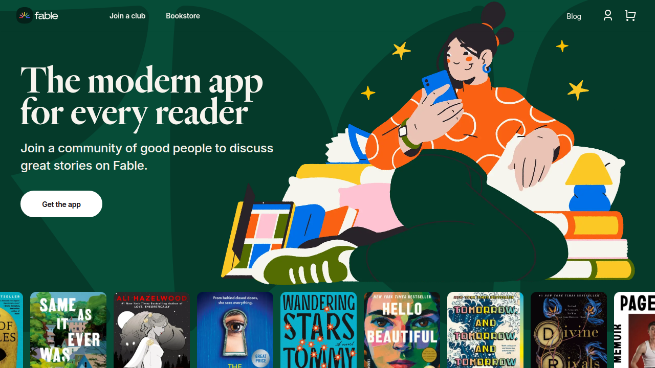 Explore Fable's platform for reading reports and community-driven book discovery, reflecting modern reading trends.